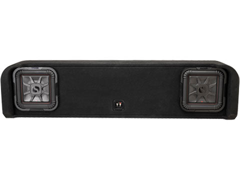Kicker 51KFDL7T102 Ford Dual 10-Inch L7T 2-Ohm Loaded Enclosure | SMS Car Audio