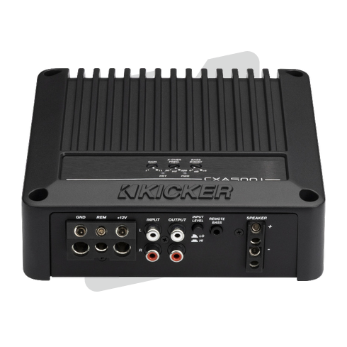 KICKER 53CXA5001 CXA 500 watt monoblock amplifier