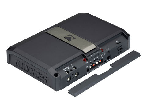 Kicker LX Series high-power mono amplifier right view