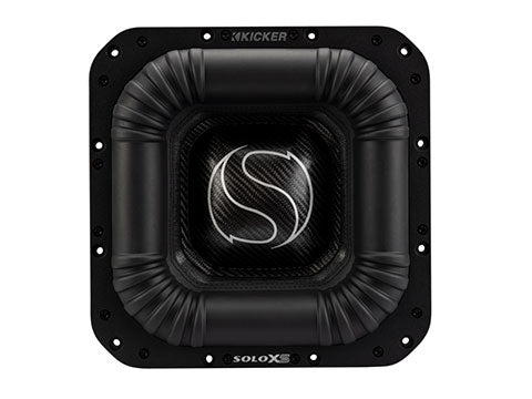Kicker SoloXS L7XS 12-inch subwoofer front view