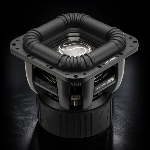Kicker SoloXS L7XS 18-Inch Subwoofer front view | SMS Car Audio