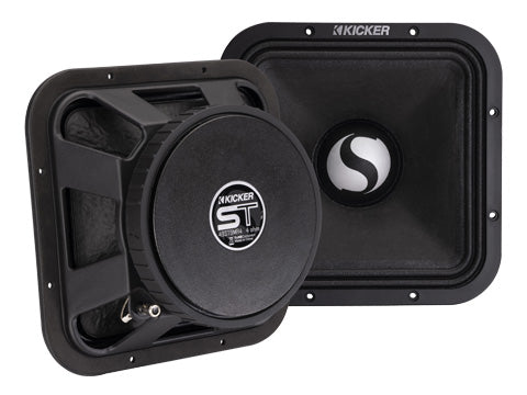 KICKER ST9MR 9-inch square PA midrange speakers pair