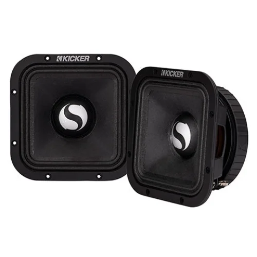 Kicker Street Series 7 Inch Midrange Speaker Pro Audio Pair