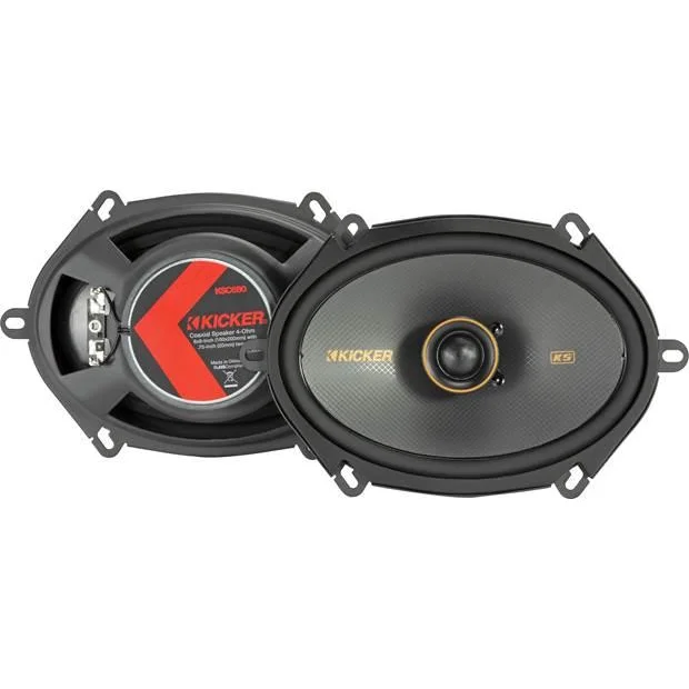 Ks 6x8’ Coaxial Speaker Pair - 6’ x 8’ Speakers