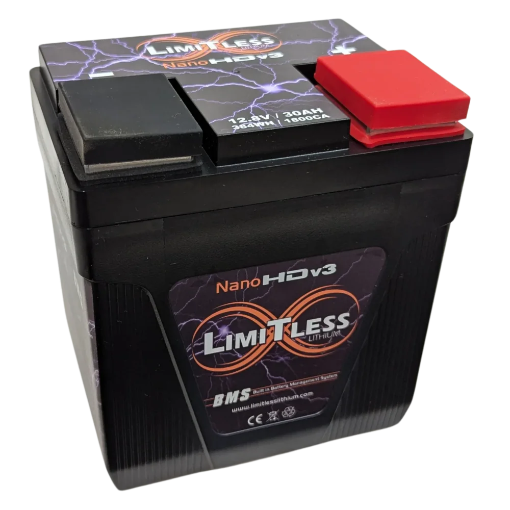 Limitless Lithium Nano -hdv3 30ah Motorcycle / Power Sports