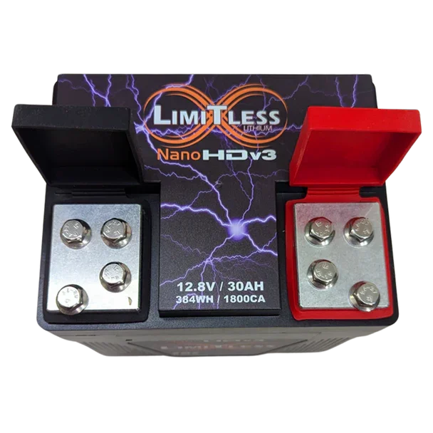 Limitless Lithium Nano-hdv3 30ah Motorcycle/powersports