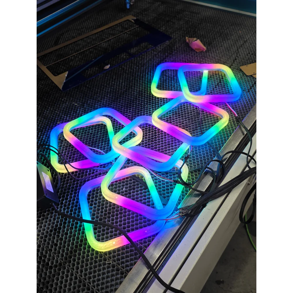 Lit-fx Custom Led Speaker Rings | Kicker Street Series