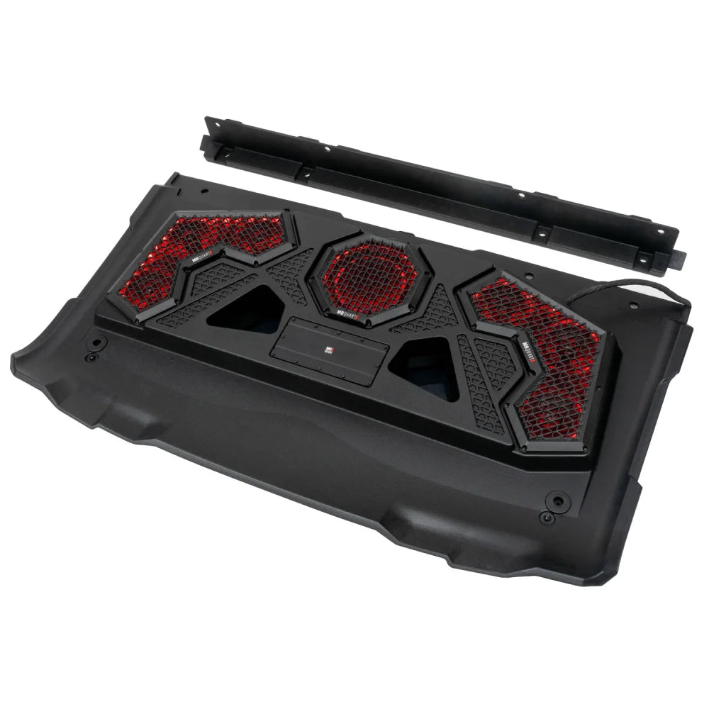 Mbqrg2-s7r 500 Watt 7 Speaker Polaris Ranger Audio Roof