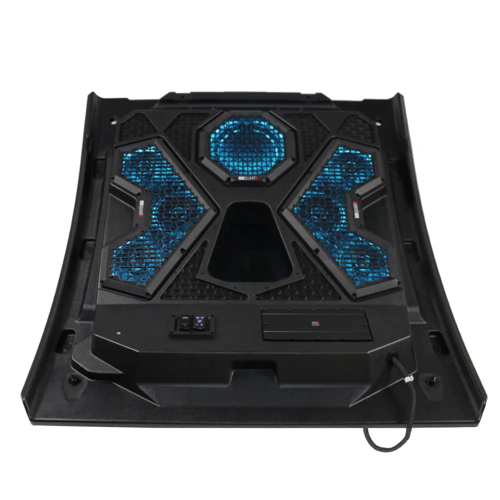 Mbqrt2-s7rrc 500 Watt 7 Speaker Polaris Rzr Trail Audio