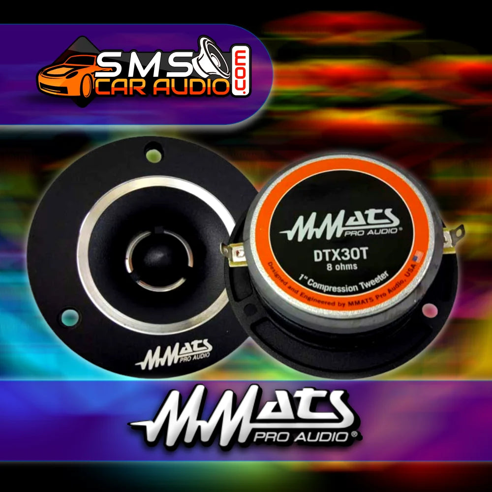 Mmats Dtx 30t 8 Ohm 1 Inch Pro Audio Tweeters Pair