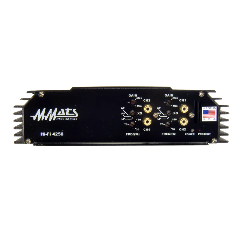 Mmats Hifi-4250d 4 Channel Amplifier Made in Usa - Sms Car