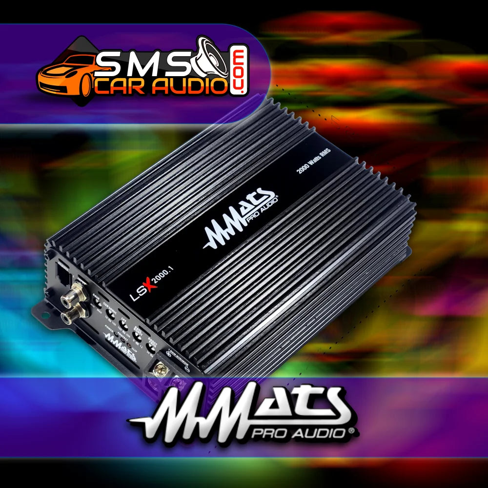 Mmats Lsx 2000.1 Compact Motorcycle 1 Channel Full Range
