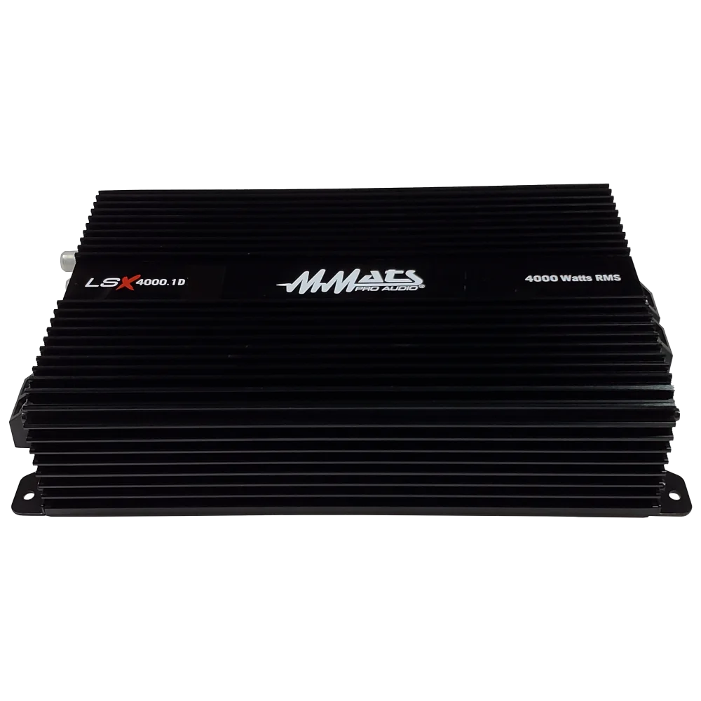 Mmats Lsx 4000.1 Compact Motorcycle 2 Ohm Stable 1 Channel