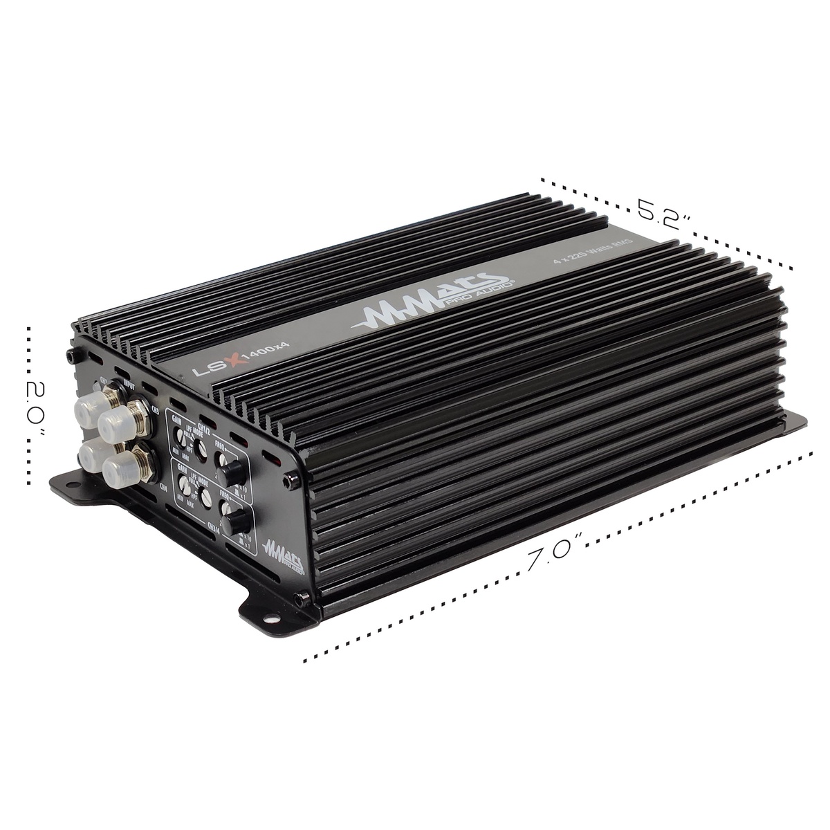 MMATS Pro Audio LSX1400x4 amplifier