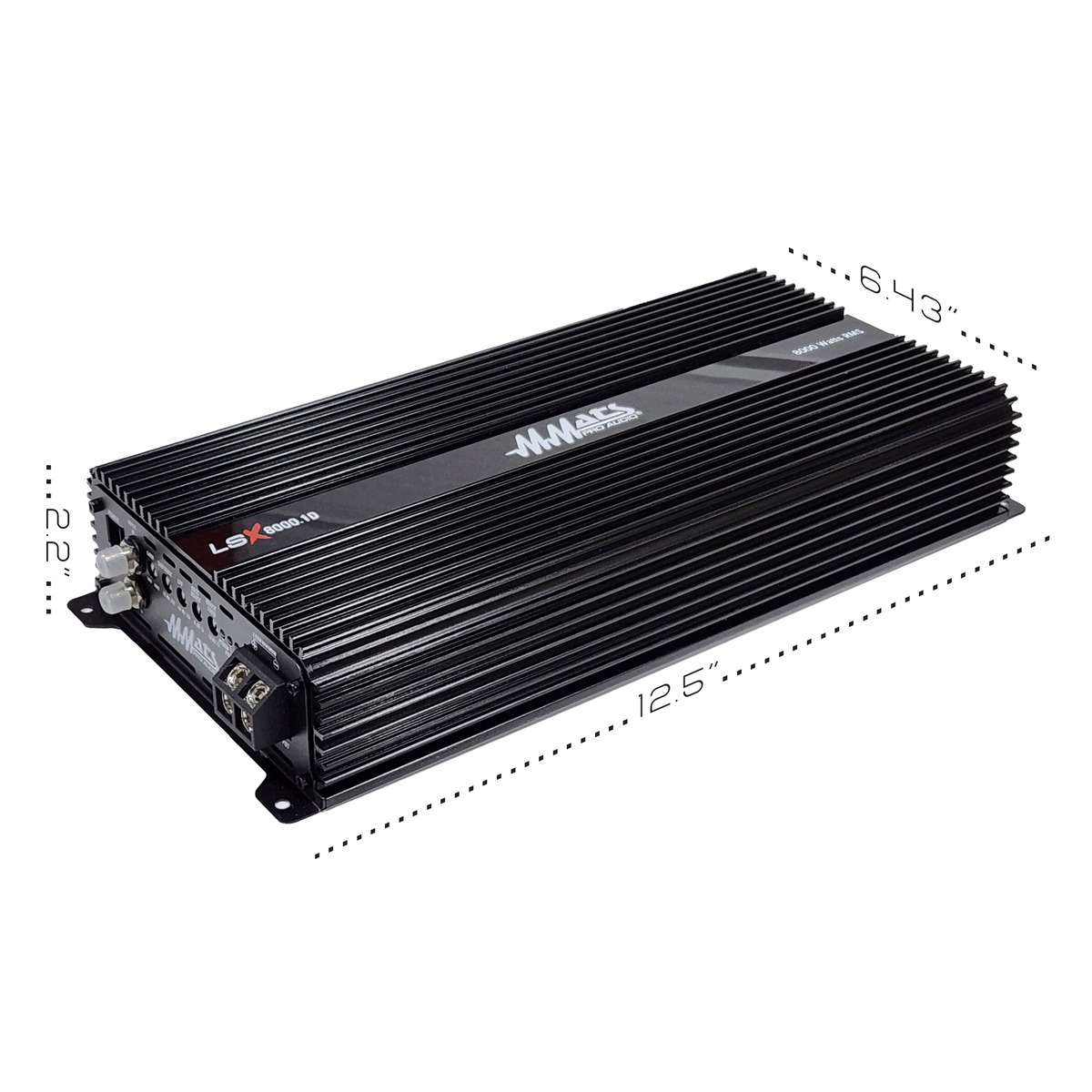 MMATS Pro Audio LSX8000.1D amplifier