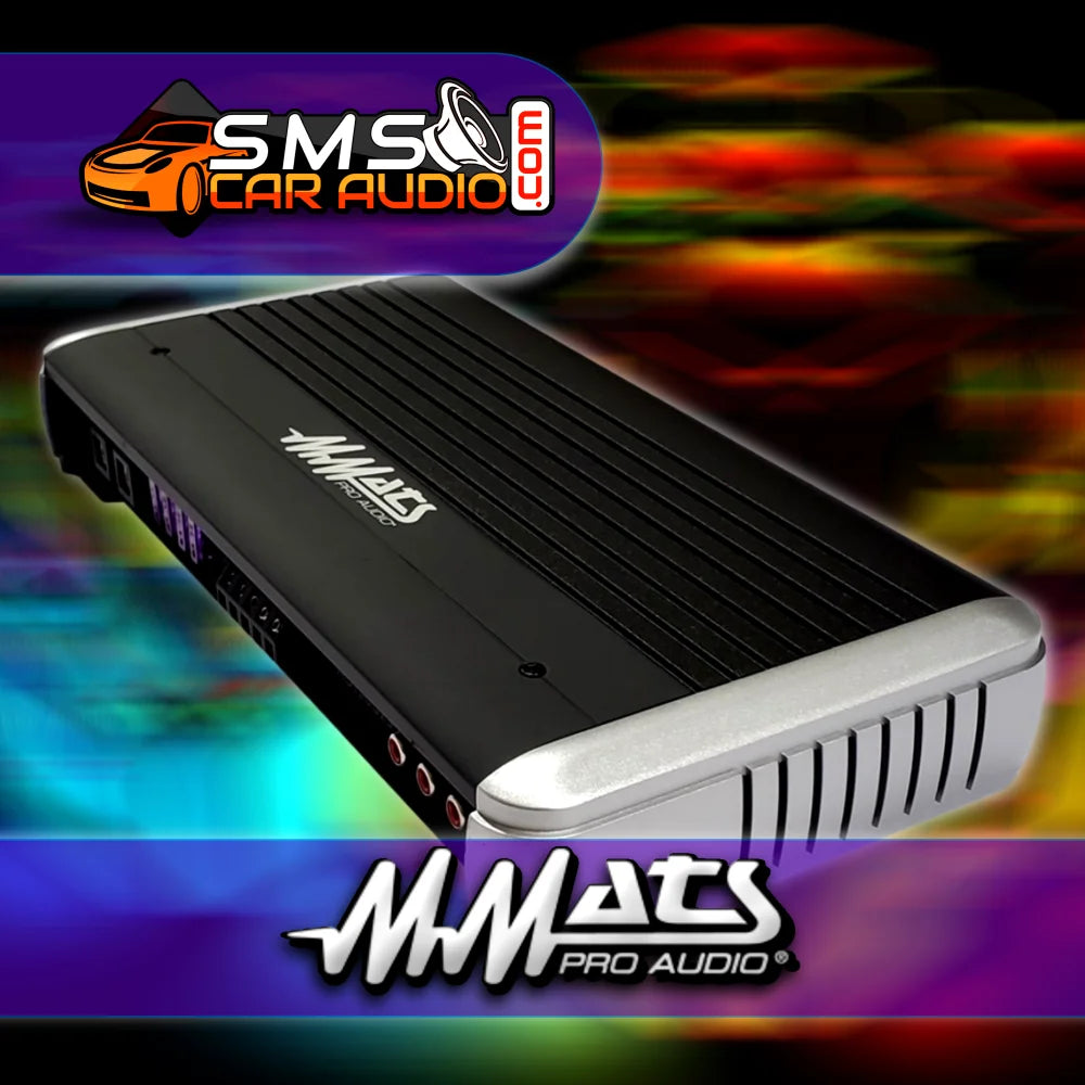 Mmats Md 1300x5 5 - channel Amplifier 1 Ohm Stable Bass