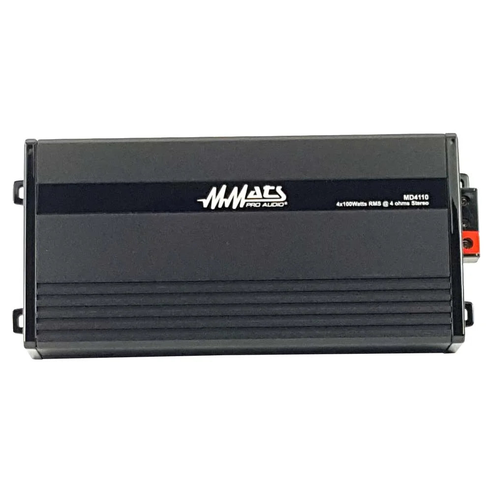 Mmats Md 4110 4 Channel Compact Motorcycle Amplifier - Mmats
