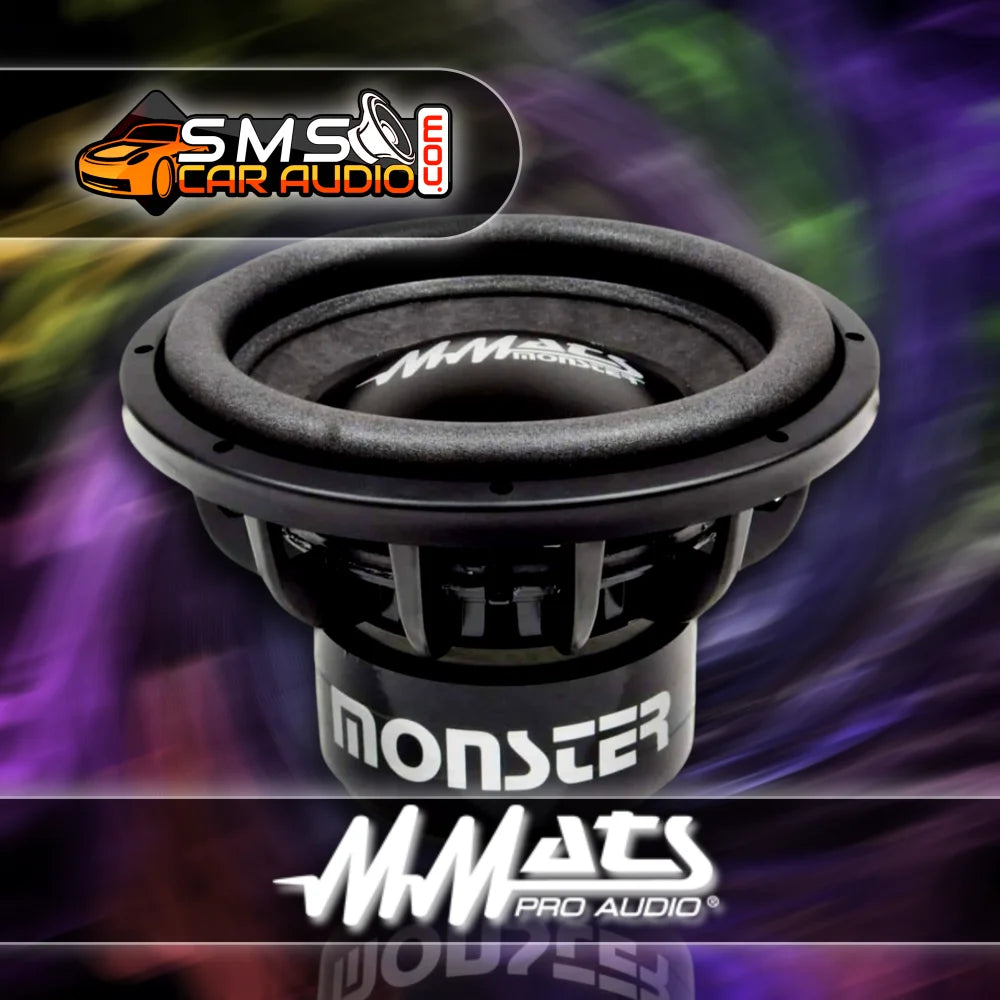 Mmats Monster Mmax 10’ Subwoofer 2000 Watts Rms - Mmats