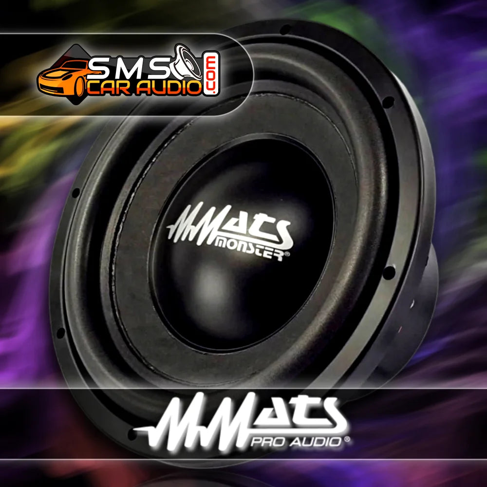 Mmats Monster Series 10 Inch Subwoofer 1000 Watts Rms