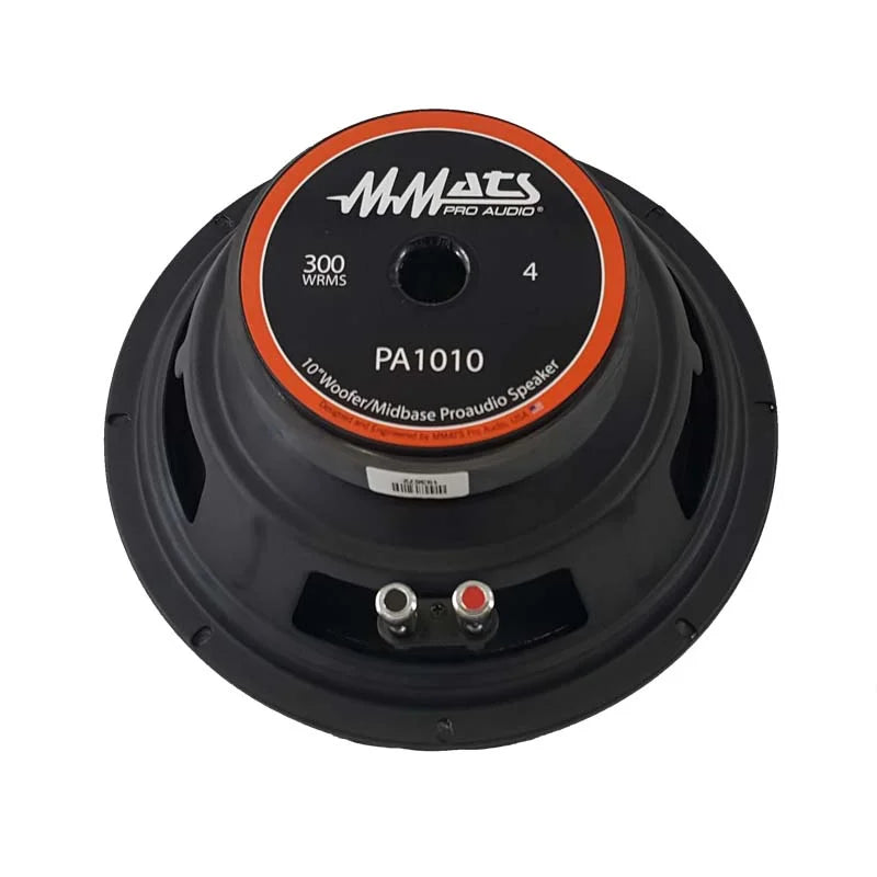 Mmats Pa1010 V2 300w Rms 38hz-6khz Powerful 10 Inch Midbass