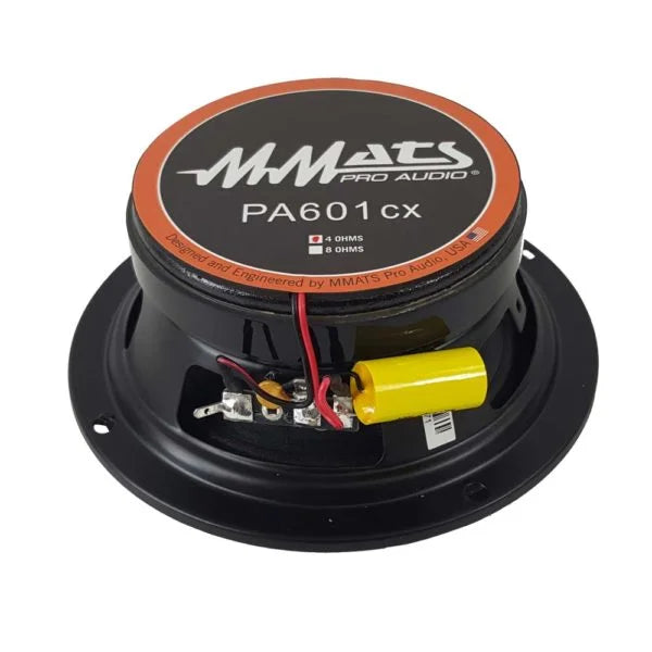 Mmats Pa601cx 6.5 Inch Marine Coaxial Midrange 4 Ohm Sold