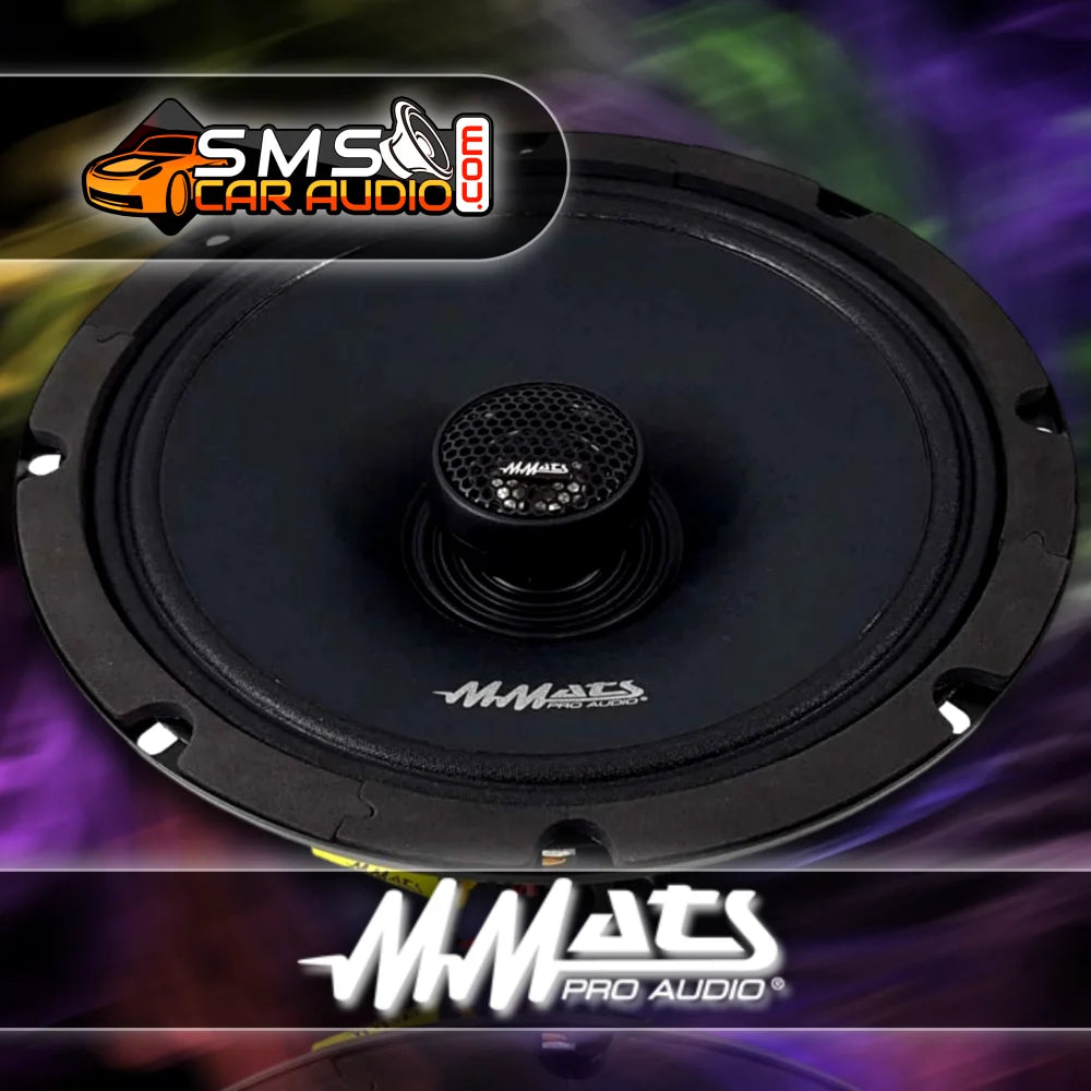 Mmats Pa801cx 8 Inch Marine Coaxial Speaker 4 Ohm Sold