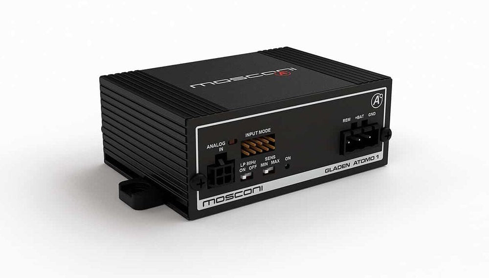 Mosconi ATOMO 1 ultra-compact mono Class-D amplifier