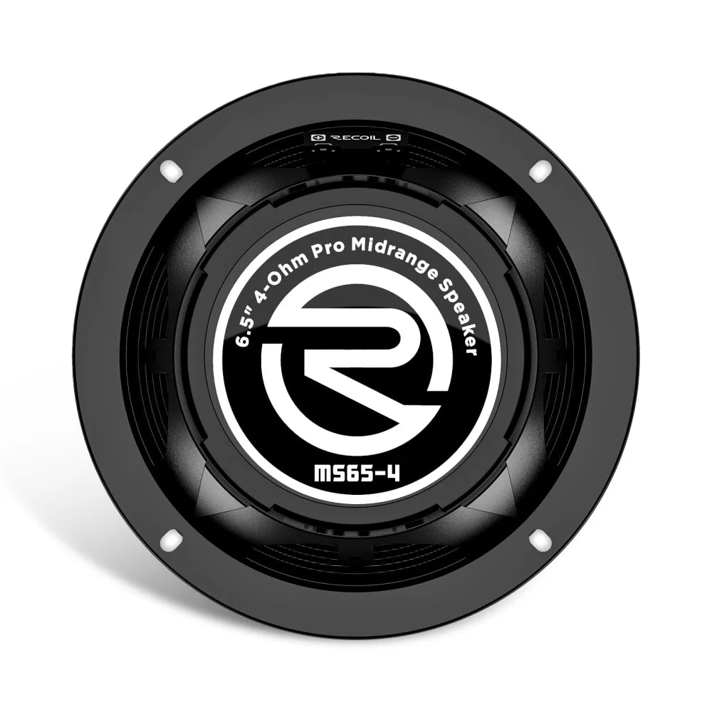 Ms65-4p 6.5-inch Midrange Pro Audio Car Speakers 600 Watts