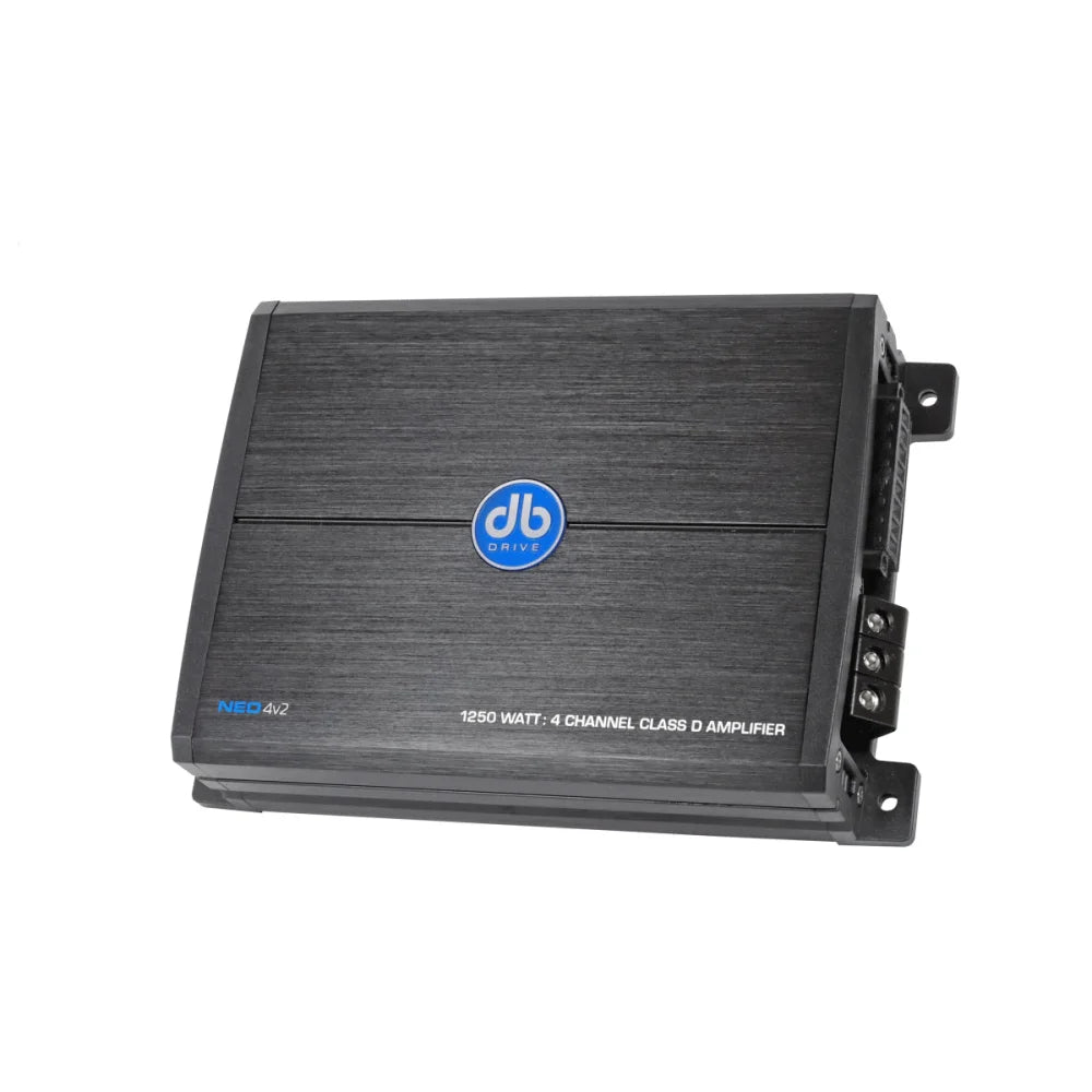 Neo4v2: Neo 4-channel Class d Mini Amplifier - Sms Car Audio
