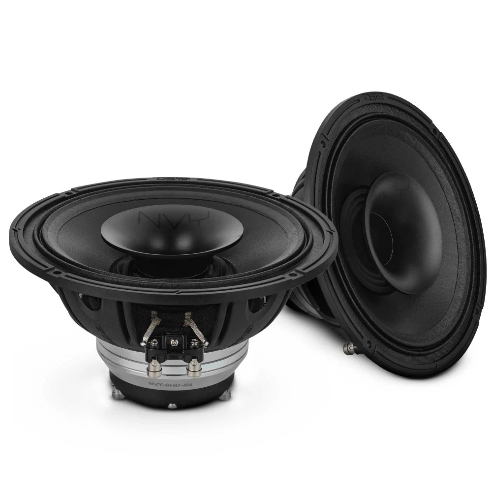 Nvy 8” Water-resistant Hybrid Loudspeaker with Titanium
