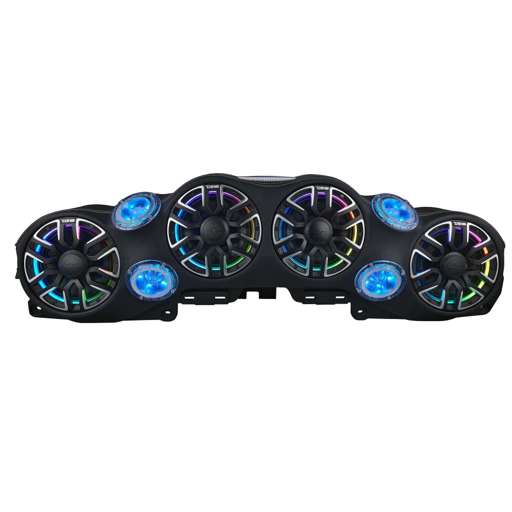 Nvy Jeep Jl/jlu/jt Loaded Sound Bar - 4x 8” Nvy-m8 Speakers