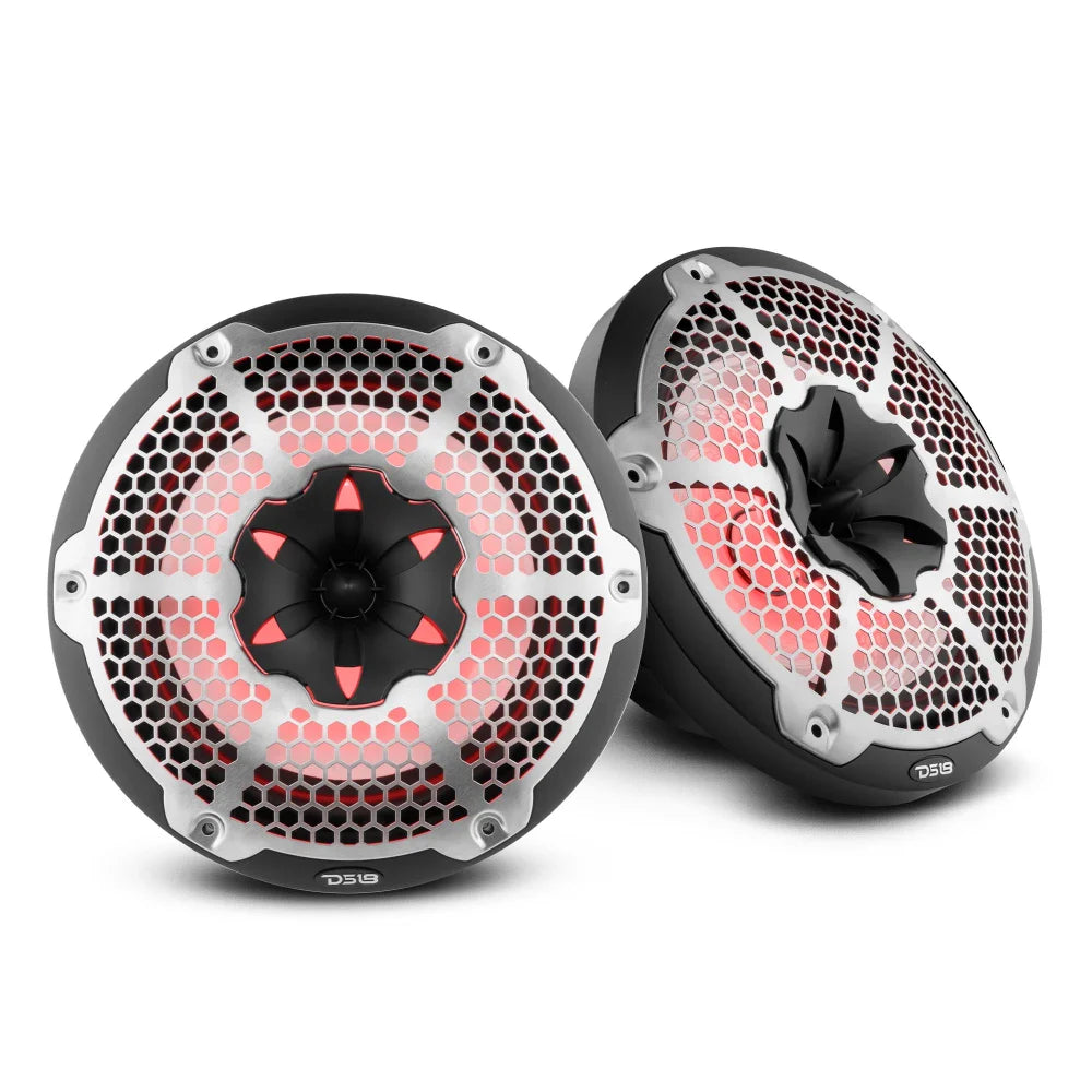 Nxl 10’’ 2-way Coaxial Marine Speaker with Led Rgb