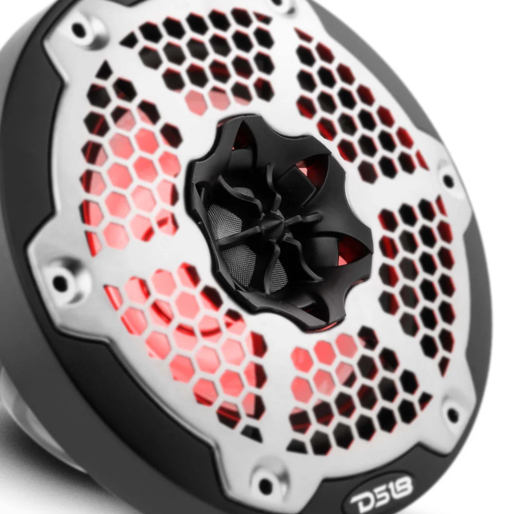 Nxl 6.5’’ 2-way Coaxial Marine Speaker with Led Rgb