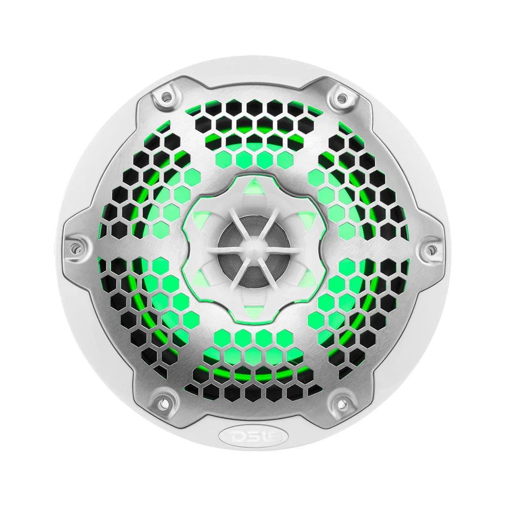 Nxl 6.5’’ 2-way Coaxial Marine Speaker with Led Rgb