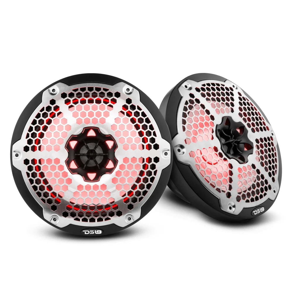 Nxl 8’’ 2-way Coaxial Marine Speaker with Led Rgb