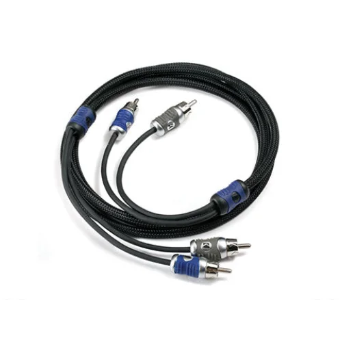 Kicker q Series 2 Meter 2 - channel Signal Cable Rca - Car