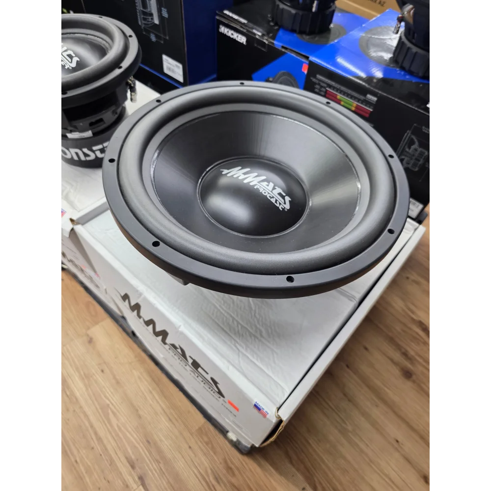 (open Box) Mmats Pro Cast 15’’ Dvc 4 Ohm Subwoofer 750
