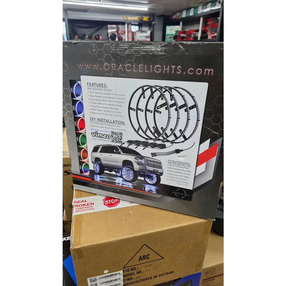 Oracle Color Shift Wheel Lights Clearance - Sms Car Audio
