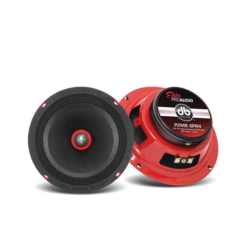 P2mb 6pr4: 6.5’’ Pro Audio Midrange (4-ohm) - Sms Car Audio