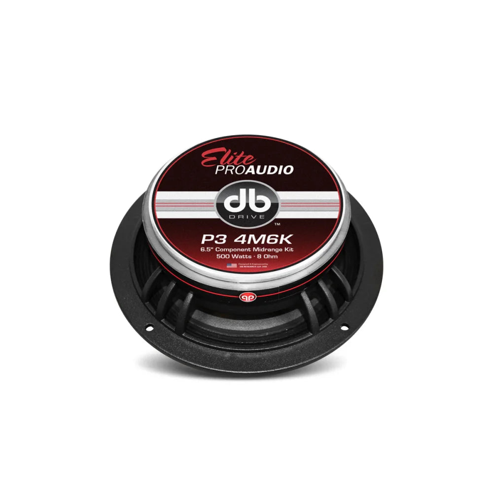 P3 4m6k: 6.5’’ 4- Midrange/ 2-tweeter Component Kit - Set
