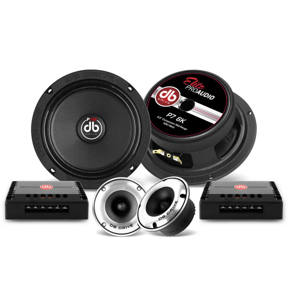 P7 6k: 6.5’’ Pro Audio Component Loudspeaker - Set Sms Car