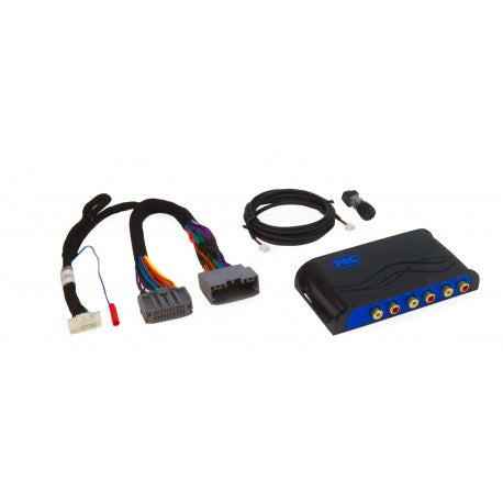 PAC AP4-CH21 AmpPRO 4 amplifier integration interface with vehicle-specific harnesses