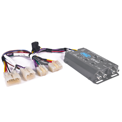 PAC LPHTY01 Toyota Subaru Scion non-amplified T-harness connector and wiring view