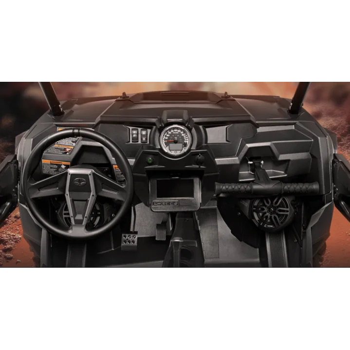 Polaris Rzr Front Kick Panel Pods with 6.5” Active Speakers