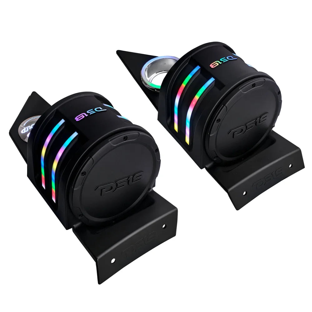 Polaris Slingshot Headrest Empty Enclosure with Digital Led