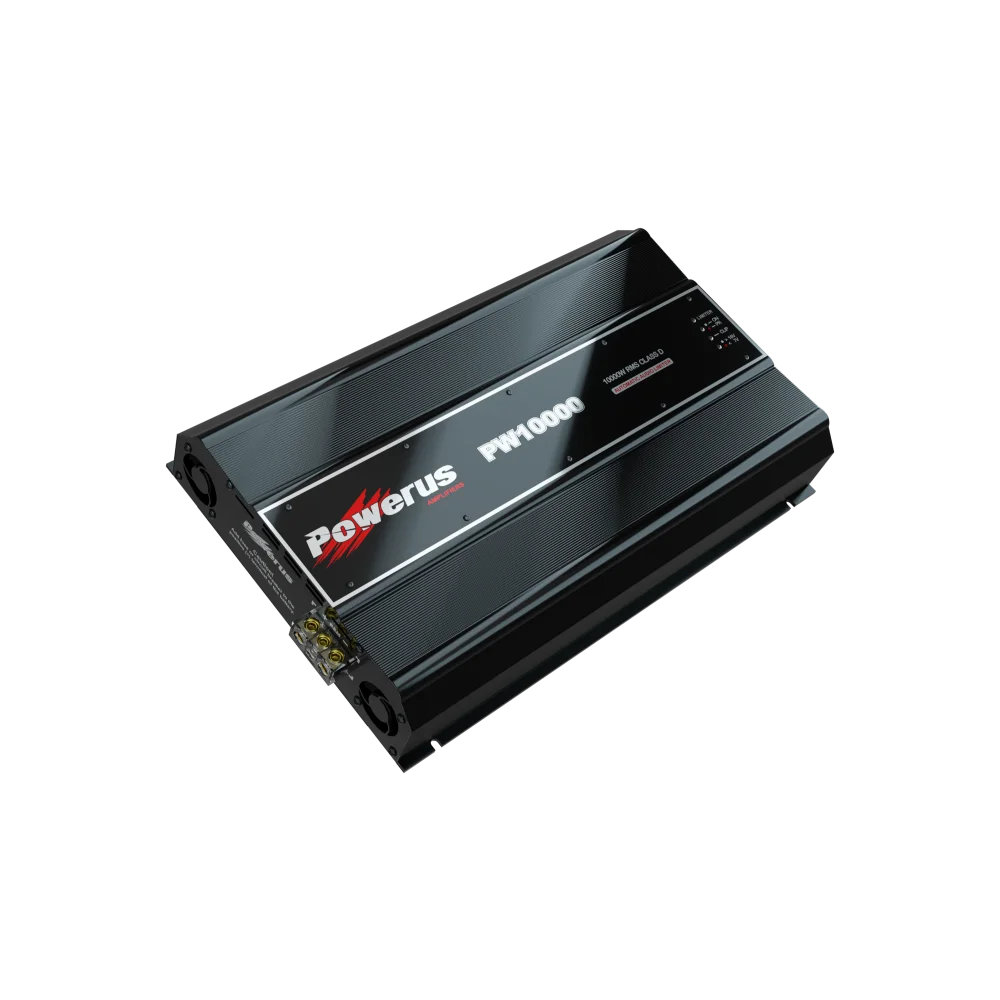 Powerus Pw10000 Amplifier 0.5-ohm 11900w Rms 1-channel