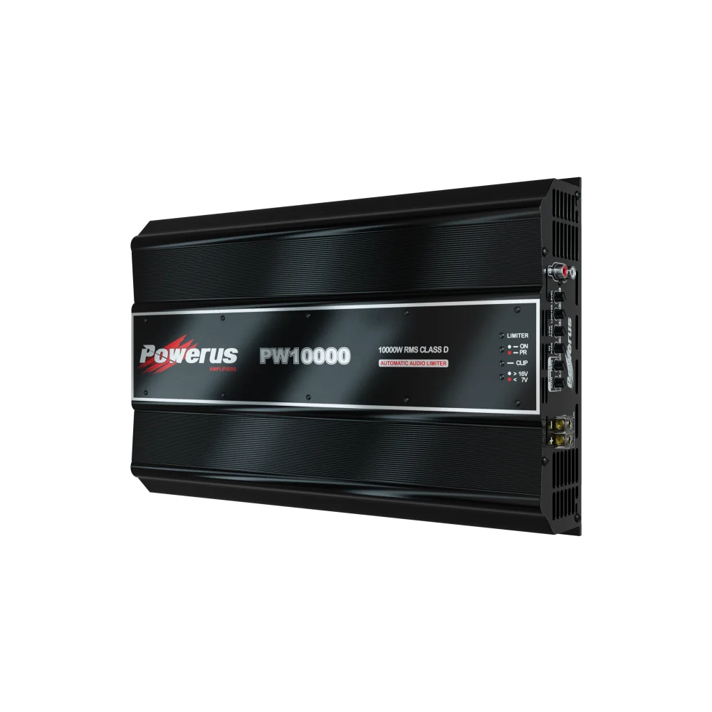 Powerus Pw10000 Amplifier 0.5-ohm 11900w Rms 1-channel