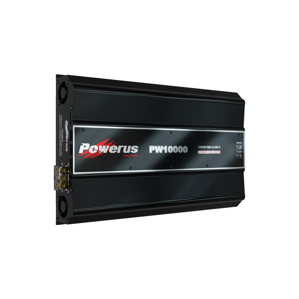 Powerus Pw10000 Amplifier 0.5-ohm 11900w Rms 1-channel