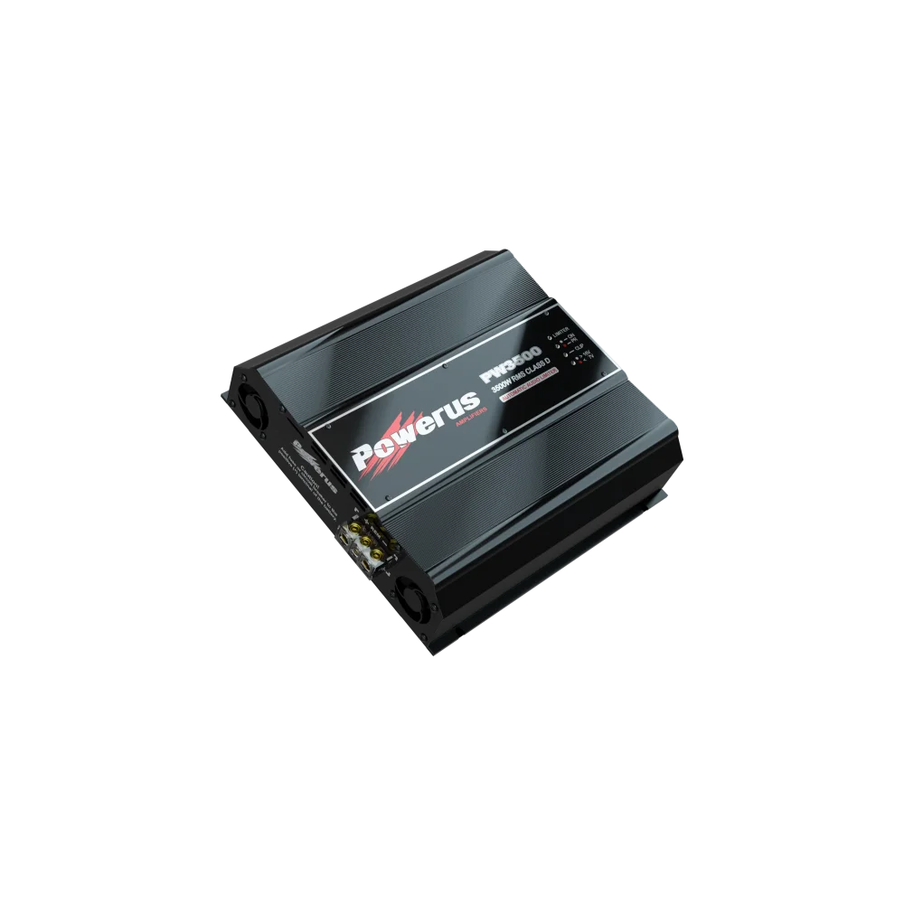 Powerus Pw3500 Amplifier 2-ohm 4740w Rms 1-channel - Sms