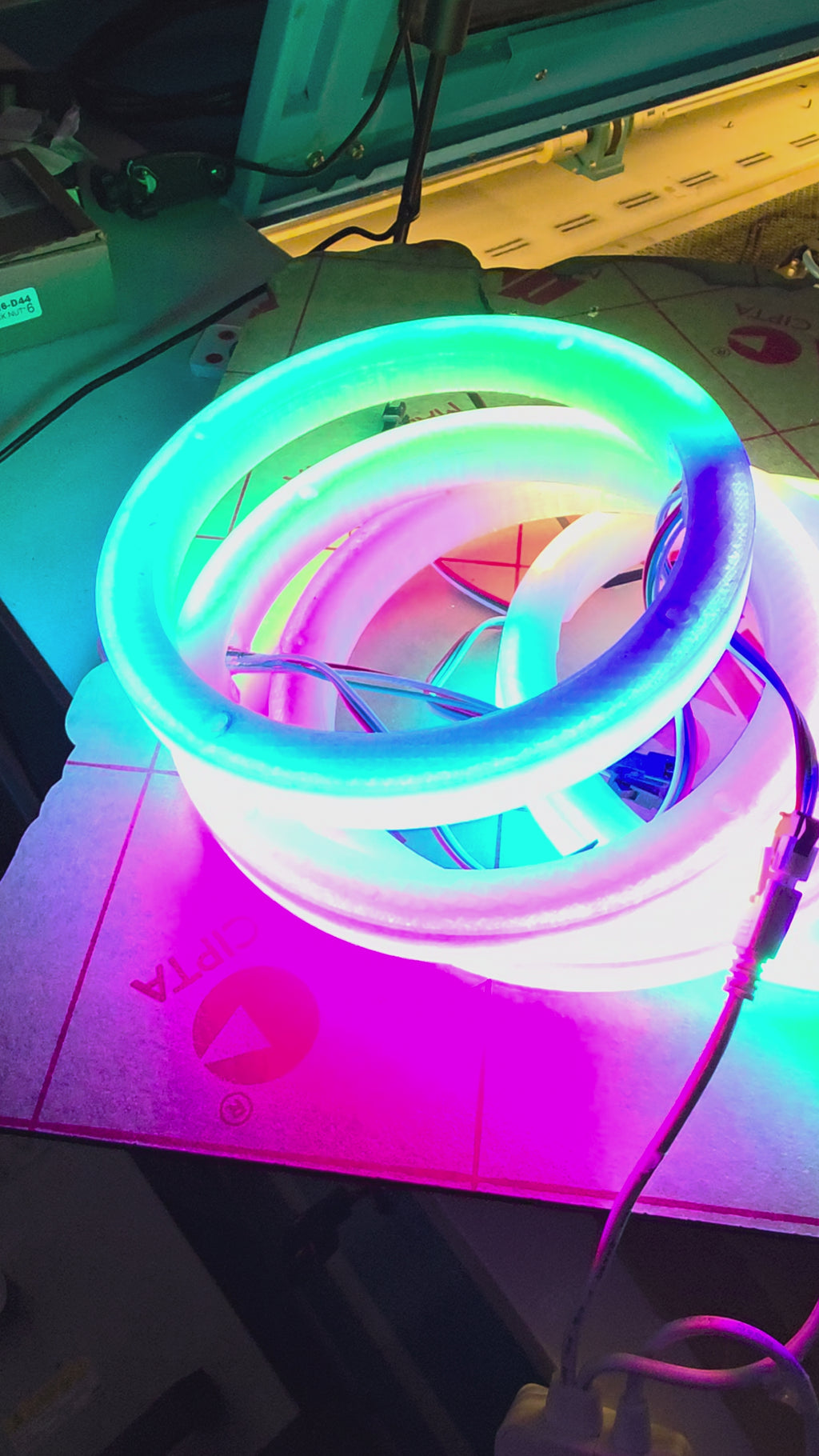 Lit FX SMS Car Audio custom LED speaker ring glow demonstration